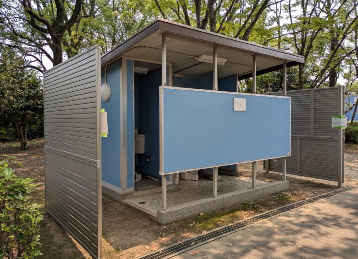 浜線健康パークのトイレ塗装工事完了しました！！